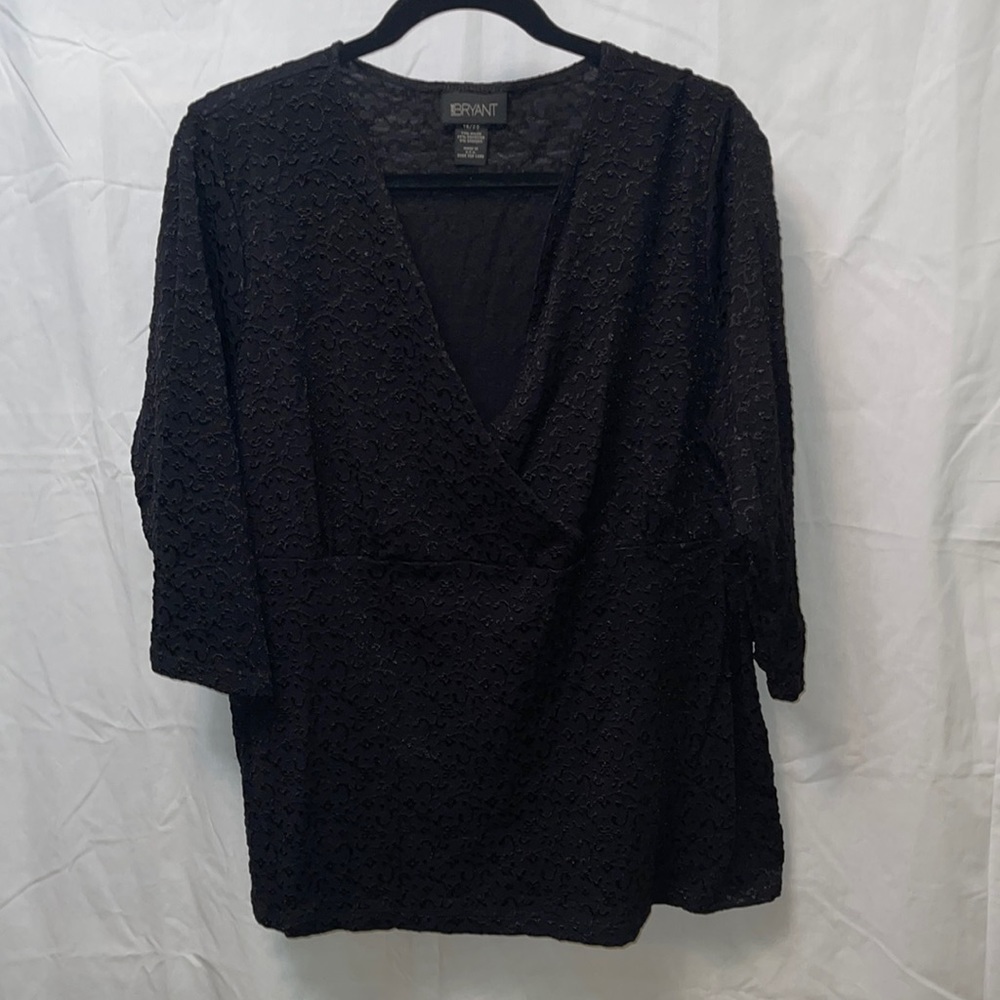Lane Bryant 18/20 Black Top